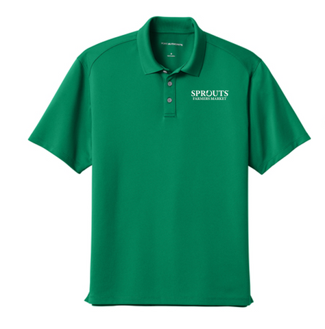 Men's Specialty Department Polo - Bright Kelly Green